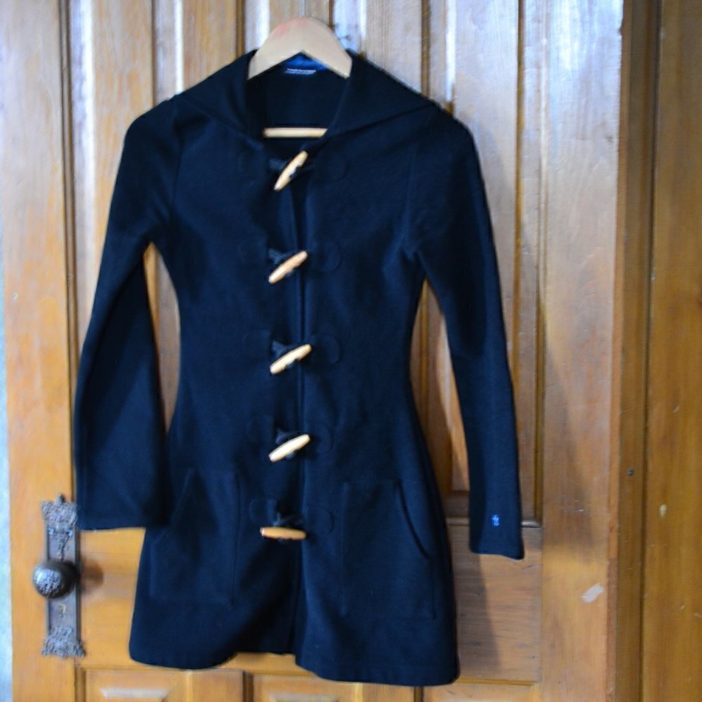 Francois Beauregard Black Wool Blend Jacket